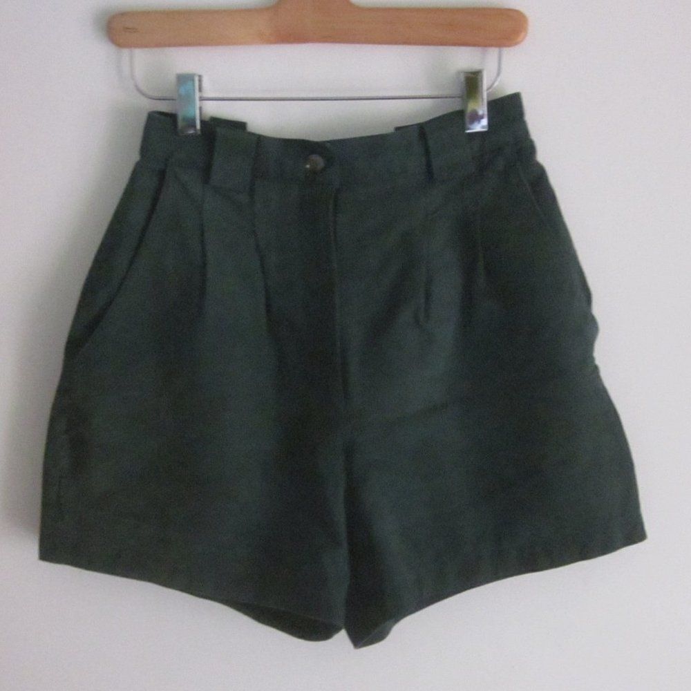 Vintage Leather Shorts Juniors Size 7 Jay Jacobs by ADA